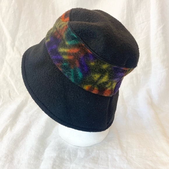 Vintage 90s Fleece Bucket Hat - Picture 8 of 14